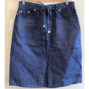 Polo Jeans Co Ralph Lauren Jean Skirt Sz 4
